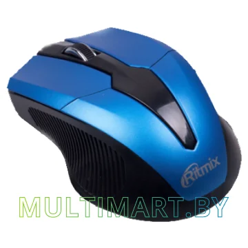 Мышь Ritmix RMW-560 (черный/синий) картинка 2